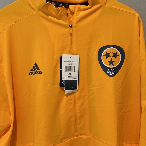 Mens XL Nashville Predators Q-Zip - Picture 2 of 4